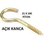 21 X 100 Pıton - Acık Kanca ( 1 Adet Fıyatıdır)