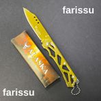 212 Farissu Alaska SDR-13A Gold Katlanır Çakı - Ultra Hafif (42 Gr), 165MM Kompakt Edc Bıçak - 1 adet