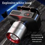 212 Farissu WH-2102 Şarjlı Kafa Feneri - 10W, 1200 Lümen, Zoom Fonksiyonlu, C Tipi Şarjlı - 10 W