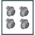 212 Isıtma ve Soğutma Siemens SN25M201EU/02 Uyumlu Bulaşık Makinesi Alt Sepet Tekeri 4 Adet