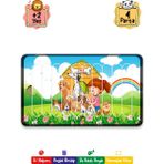 212 Toyzz Eğitici Öğretici Zeka Geliştirici Sevimli Köpekler Dikey 10 Parçalı Ahşap Çubuk Yap Boz Puzzle