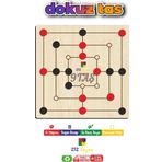 212Toyzz Ahşap 9 Taş Akıl, Zeka Ve Strateji Oyunu (Dokuztaş, Dokuz Taş)