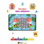 212Toyzz Eğitici Öğretici Zeka Geliştirici Sevimli Ahşap Çubuk Puzzle Yap Boz