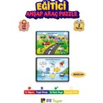 212Toyzz Tasima Aracları Çocuk Puzzle Ve Sök Tak Oyuncak