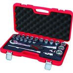 21747735 İzeltaş 1113 Lokma Anahtar Takımı 1/2' Altı Köşe 24 Parça – 1113002024