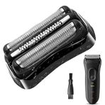 21B Braun Series 3 için yedek tıraş başlığı, erkekler için elektrikli tıraş makinesi için yedek tıraş başlığı, 3000s, 3010s, 3040s, 3050cc, 3070cc, 3080s, 3090cc (21B) modelleriyle uyumlu