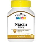 21st Century 21ST Century Niacin 100MG 110 Tablet usa Menşei 22