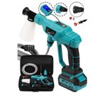 21v Kömürsüz Motor Yüksek Basınçlı Akülü Oto Araba Yıkama Makinesi Şarjlı r-88322