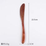 22.5 cm No Line Bıçak Tahta Kaşık Çatal Bıçak Çubuklarını Set Yaratıcı Japon Sofra Seti Düz Renk Gıda Sınıfı Güvenlik Çevre Koruma (Yurt Dışından)