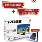 22" 55 Ekran Karavan - Tekne - Yat LCD Monitör Tv ve Highstar Dahili Wifili Uydu Alıcısı