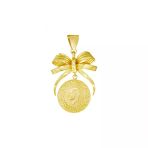 22 Ayar Altın Baskı Kolye Ucu T076474