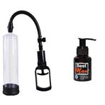 22 CM Vakum Pompası Süper Güçlü Penis Pompası 55 ml Cabs Bestman Kayganlaştırıcı