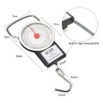 22 KG/50LB Kancalı Tartı Aleti 1 Metre Mezuralı Askılı Balıkçı Terazisi ( Lisinya )