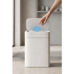22 Litre Kızıl Ötesi Sensörlü Otomatik Çöp Kovası Ofis Mutfak Banyo Antibakteriyel Çöp Kovası