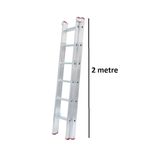 2+2 TOPLAM 4 METRE ENDÜSTRİYEL ALÜMİNYUM SÜRGÜLÜ (PTT) MERDİVENİ