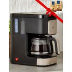 220 - 240 V Cam Demlik, Susuz Çalışma Emniyeti Çay ve Filitre Kahve Demleme Makinesi + 500GR Kahve - Bej