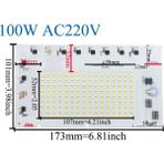 220 Volt 100 Watt Beyaz Hazır Projektör Pcb Ledi Smd 2835 Ledli Projektör Kartı