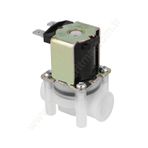 220 Volt Ac Plastik Solenoid Vana