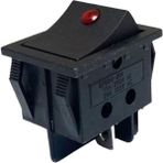 220 Volt Geniş Nokta Işıklı Anahtar On-Off (IC-104D) (4887)