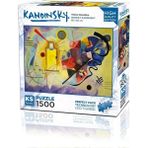 22033 Yellow Red Blue 1500 Parça Puzzle