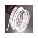 220V Neon LED Hortum 10 Metre 6400K Beyaz Işık 120 LED/m Tak Çalıştır IP65 Su Geçirmez Şerit LED Dış Mekan Aydınlatma