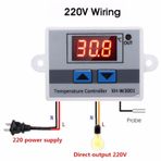 220V Termostat Xh-W3001 Dijital Termostat Sıcaklık Kontrol Cihazı
