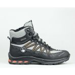 2223-JAMPER Anatomik Kaydırmaz Tabanlı Soft Shell Outdoor Trekking Erkek Fermuarlı Spor Bot - NKT02223-GRI-40