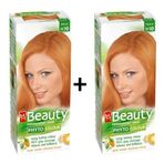 22233944 Mm Beauty Bitkisel Saç Boyası Şeftali M10 - 2 Adet (457303943) M10 Şeftali
