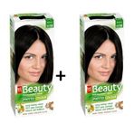 22234442 Mm Beauty Bitkisel Saç Boyası Siyah M18 - (2 Adet) (464063540) M18