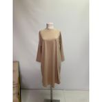 2224_Basic Uzun Kollu Tesettür Tunik., 00460 Bej, S/M