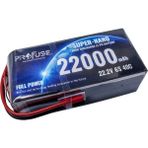 22,2V 6s 22000MAH 40C Lipo Batarya - Mavi