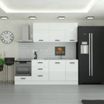 225 cm Mutfak Dolabı Mdf Kapak Tezgah Dahil YRKN225 97
