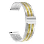 22mm Kayış Metal Bant Hızlı Çıkarma Paslanmaz Çelik Saat Kayışı Yedek Saat Aksesuarları(F)