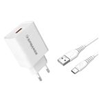22w Usb-a Başlık - Type-c Data Ve Şarj Usb Kablosu Çok Renkli