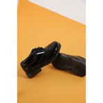 23-38 Numara Siyah Erkek Çocuk Rugan Ayakkabı - 25