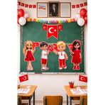 23 Nisan Süsleri Özel Kesim Banner 23 Nisan Hediyelik