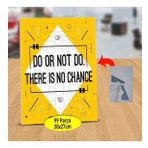 232147857961 Do Or Not Do Yazılı 99 Parça Puzzle Yapboz Tablo