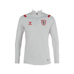 23/24 Hummel Samsunspor Antrenman Eşofman Tek Üst Beyaz