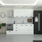 235 cm Mutfak Dolabı Mdf Kapak Tezgah Dahil YRKN235 97