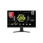 24.5 MAG 256F FLAT IPS 1920x1080 (FHD) 16:9 180HZ 1MS FREESYNC PREMIUM GAMING MONITOR