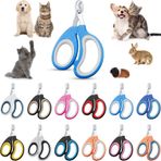 24 adet kedi tırnak makası toplu yavru kedi pençe düzeltici Pet tırnak kesici pençe bakımı Cattery kedi yetiştiricileri için kuaförler kar amacı gütmeyen organizasyon ve sadaka