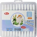 24 Adet Slim Marker Kalem Seti - 41 Delft Blue