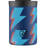 24 Bottles 350 ml Renkli Travel Tumbler Zap Zap Paslanmaz Çelik Termos