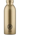 24 Bottles 500 ml Altın Sarısı Clima Bottle Sparkling Gold Paslanmaz Çelik Termos