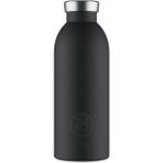 24 Bottles 500 ml Clima Bottle Tuxedo Black Paslanmaz Çelik Termos