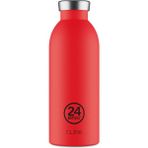 24 Bottles 500 ml Kırmızı Clima Bottle Hot Red Paslanmaz Çelik Termos