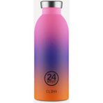24 Bottles 500 ml Renkli Clima Bottle sundown Paslanmaz Çelik Termos