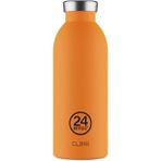 24 Bottles 500 ml Turuncu Clima Bottle Total Orange Paslanmaz Çelik Termos