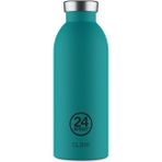 24 Bottles 500 ml Yeşil Clima Bottle Atlantic Bay Paslanmaz Çelik Termos