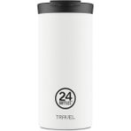 24 Bottles 600 ml Beyaz Travel Tumbler Ice White Paslanmaz Çelik Termos Bardak